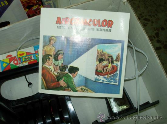 Juguetes antiguos: Proyector airgamcolor - Foto 8