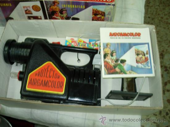 Juguetes antiguos: Proyector airgamcolor - Foto 7
