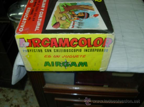 Juguetes antiguos: Proyector airgamcolor - Foto 4