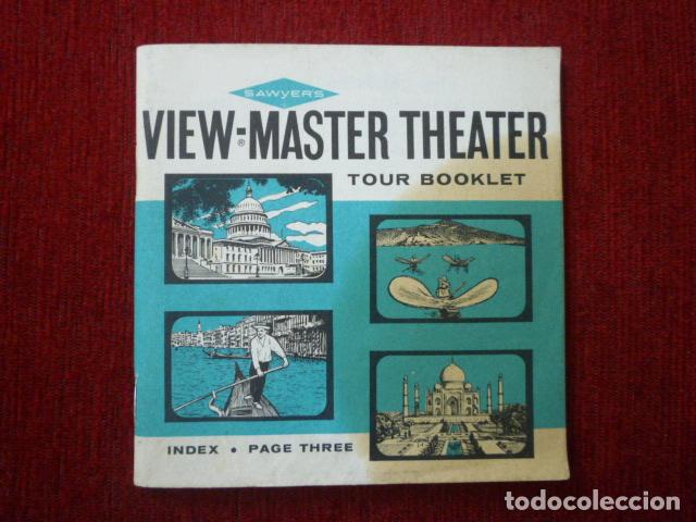 Juguetes antiguos: LIBRO DE EXPLICATIVO VIEW MASTER THEATER. - Foto 1