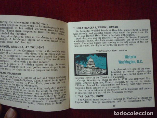 Juguetes antiguos: LIBRO DE EXPLICATIVO VIEW MASTER THEATER. - Foto 2