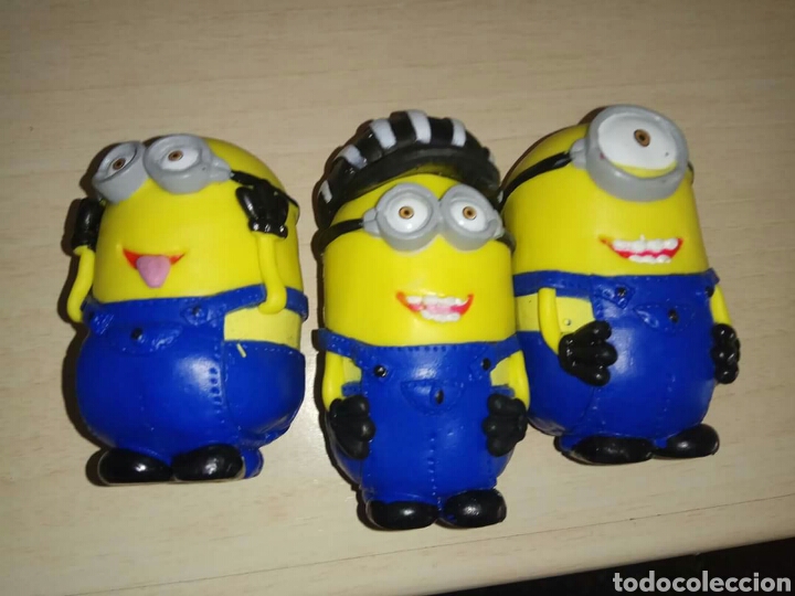 Juguetes antiguos: Minions de resina - Foto 1