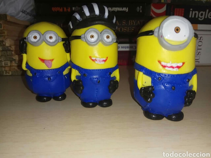 Juguetes antiguos: Minions de resina - Foto 2