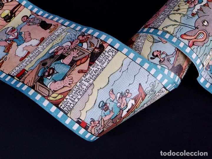 Juguetes antiguos: PEL&Iacute;CULA DE CINELIN. 2&ordm; PROGRAMA POPEYE - Foto 4