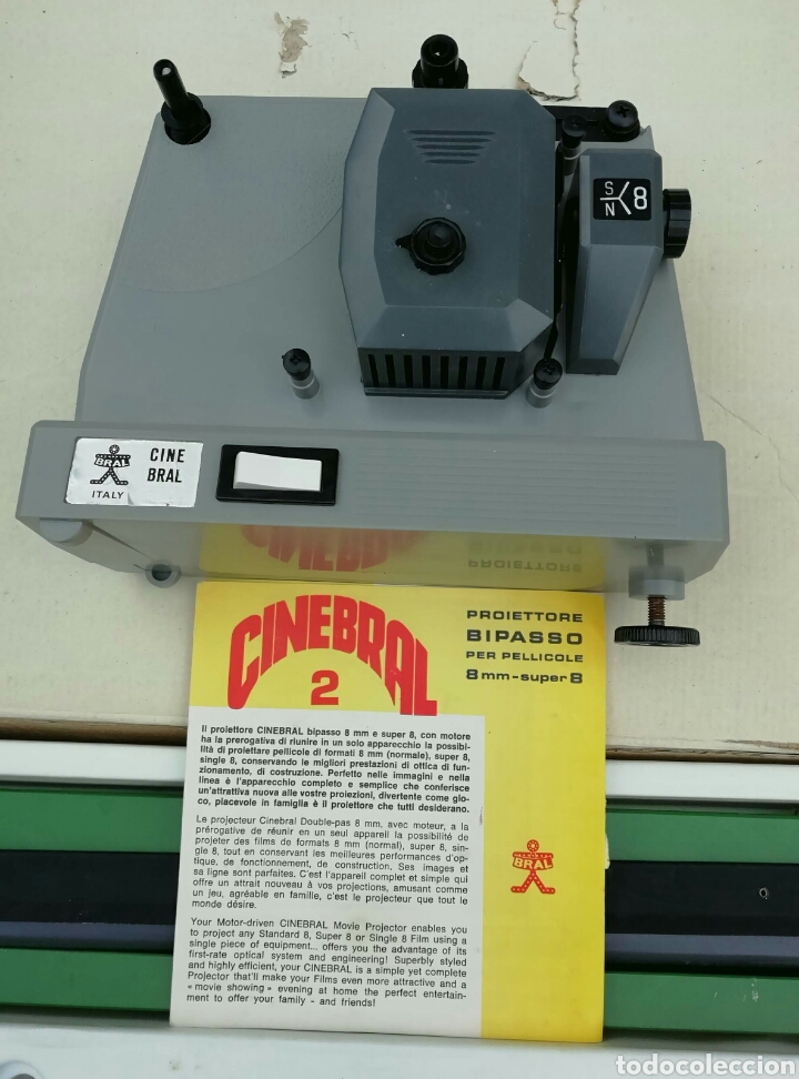 Juguetes antiguos: PROYECTOR CINEBRAL - Foto 7