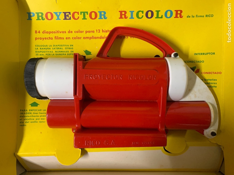 Juguetes antiguos: Proyector Ricolor - Foto 3