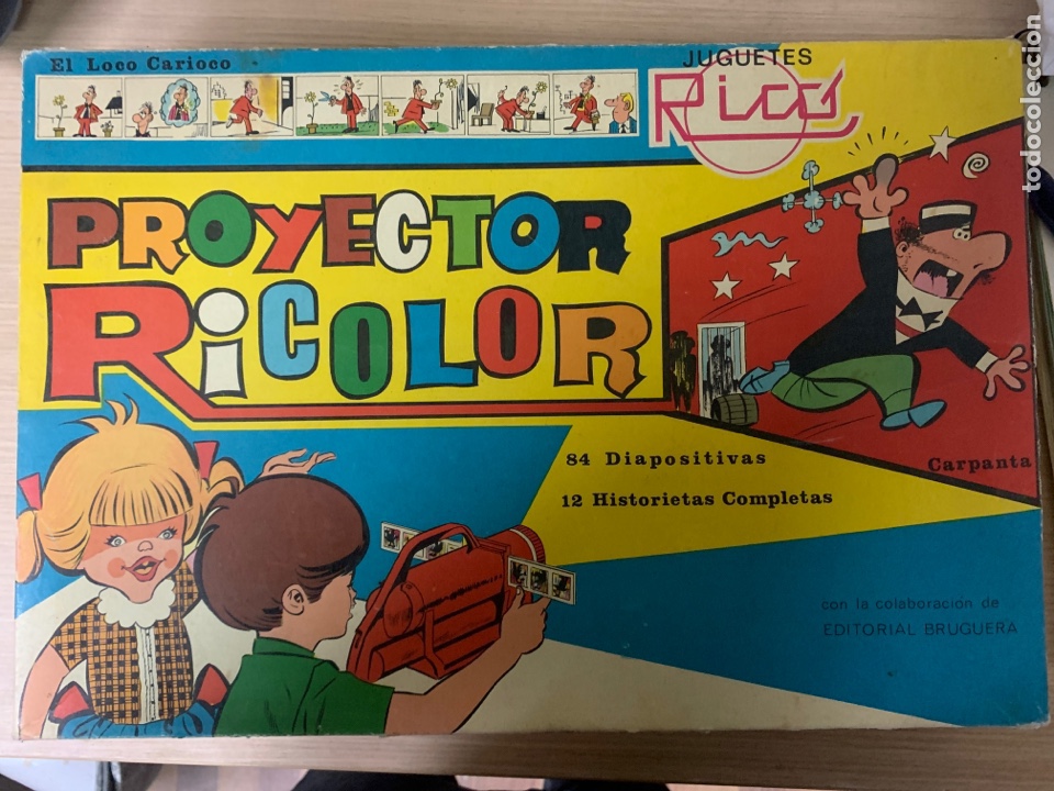 Juguetes antiguos: Proyector Ricolor - Foto 1