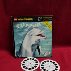 Juguetes Antiguos: FLIPPER 3 DISCOS VIEW MASTER. Lote 241773520