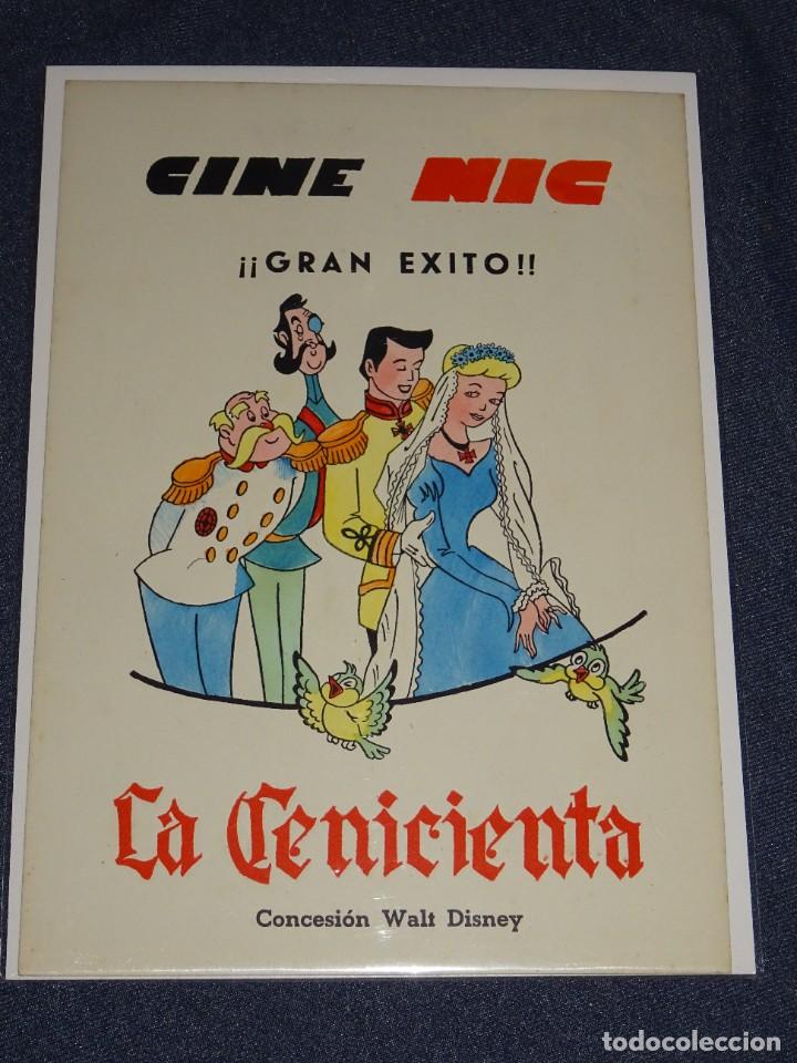 m) cartel original - cine nic - la cenicienta - Buy Cinexin, Pre-cinema and  Cinema on todocoleccion
