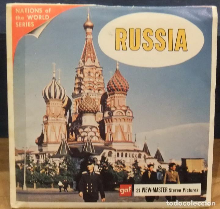 Juguetes antiguos: VIEW MASTER - RUSSIA - B213 - Foto 1