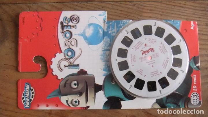 Juguetes antiguos: VIEW MASTER - ROBOTS - Foto 1