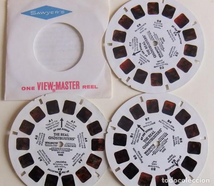 Juguetes antiguos: VIEW MASTER - PACK 1062 - THE REAL GHOSTBUSTERS - Foto 1