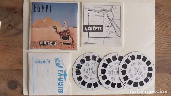 Juguetes antiguos: VIEW MASTER - PACK B140E - EGYPT - - Foto 1