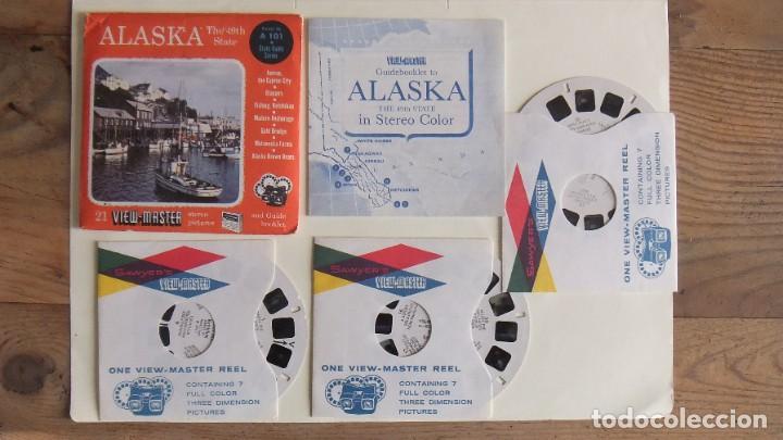 Juguetes antiguos: VIEW MASTER - PACKET N&ordm; A101 - ALASKA - Foto 1