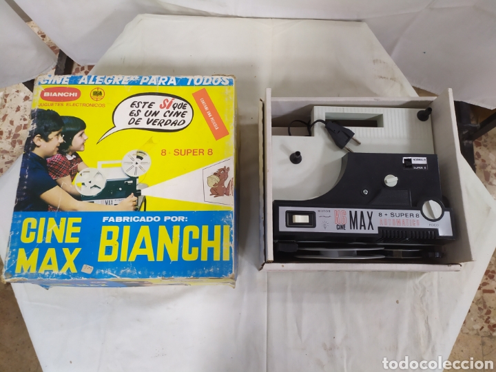 Juguetes antiguos: Cine Max de Bianchi - Foto 2