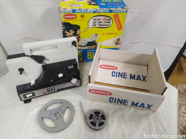 Juguetes antiguos: Cine Max de Bianchi - Foto 3