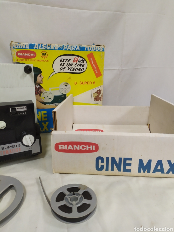 Juguetes antiguos: Cine Max de Bianchi - Foto 5