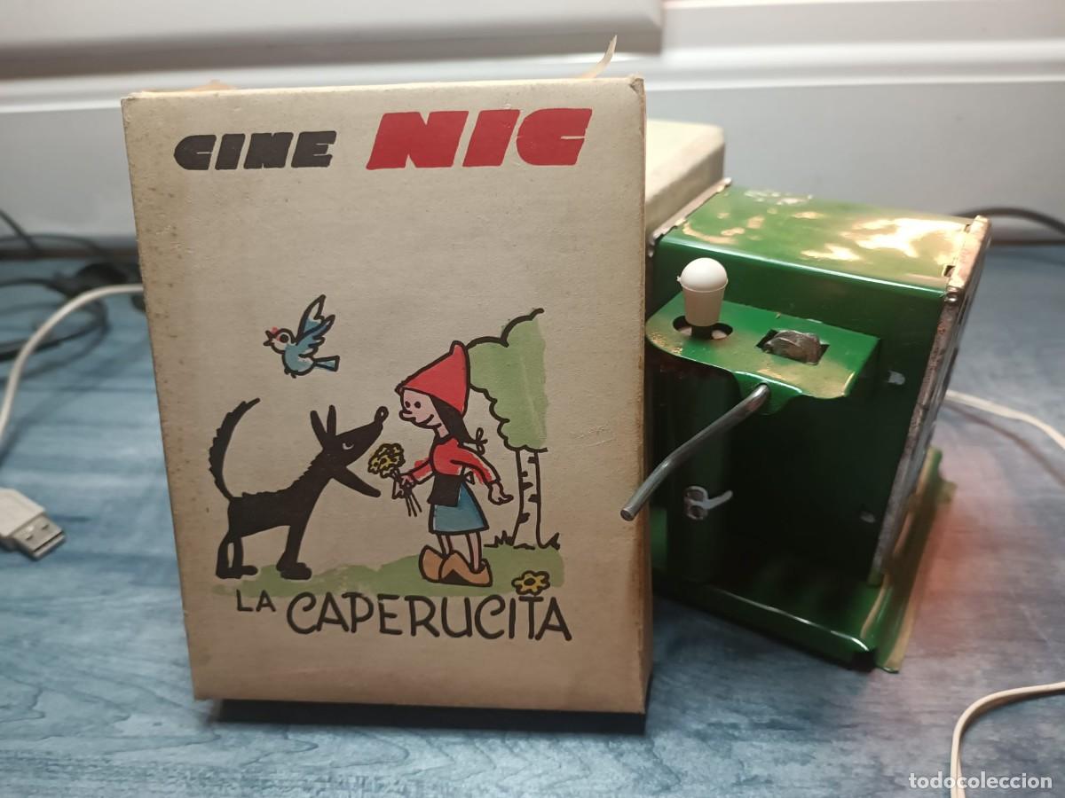 Juguetes antiguos: Proyector antiguo NIC mini - Foto 4