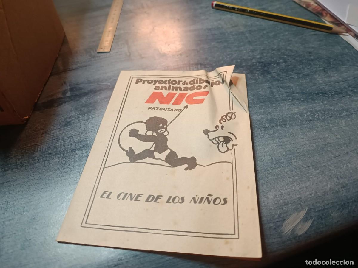 Juguetes antiguos: Proyector antiguo NIC mini - Foto 5