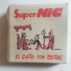 Juguetes Antiguos: SUPER NIC. EL GATO CON BOTAS. CAJA CON 4 PELÍCULAS