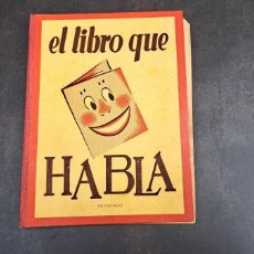 Juguetes Antiguos: CUENTACUENTOS, EL LIBRO QUE HABLA, LA CIGARRA Y LA HORMIGA, EL OGRO, PROYECTOR NIC S.A., 1 DISCO.
