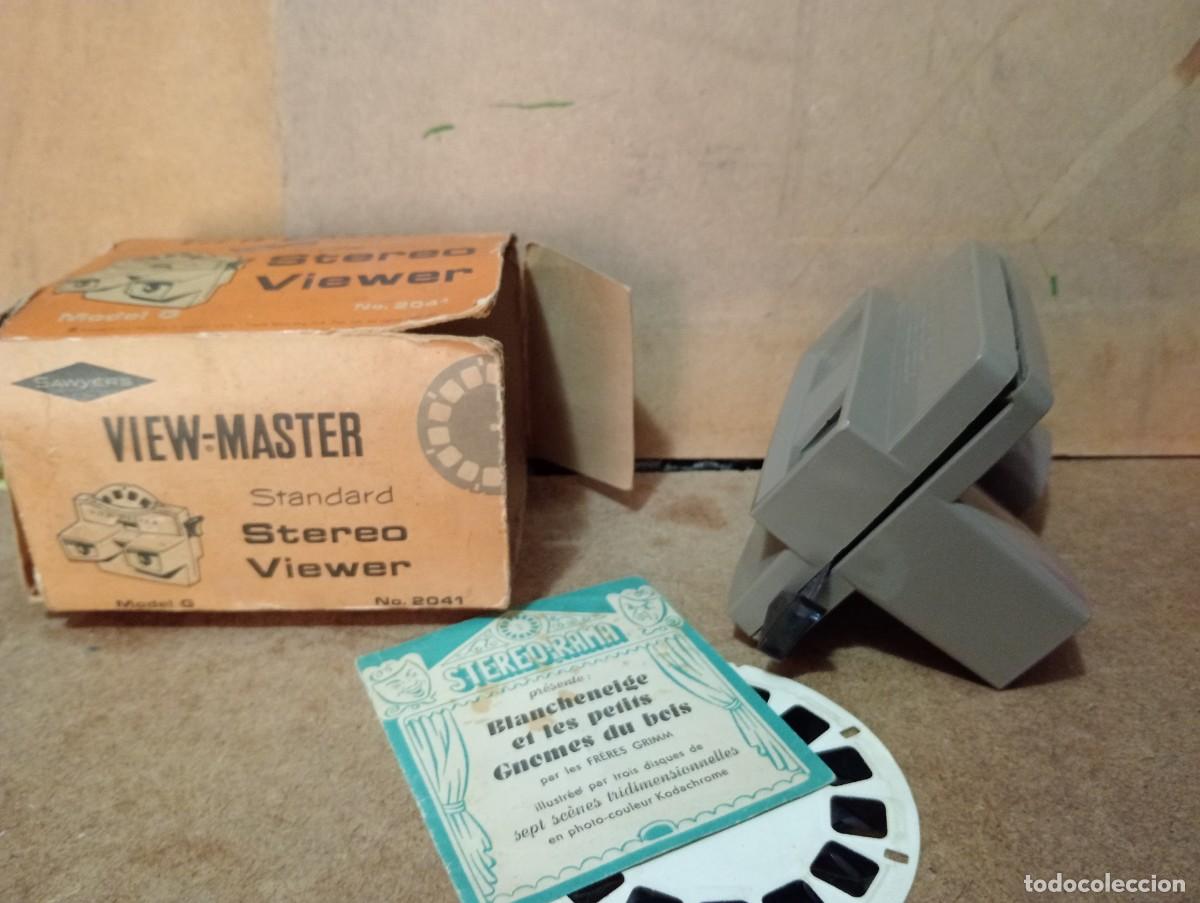 Juguetes antiguos: Antiguo visor VIEW-MASTER - Foto 3
