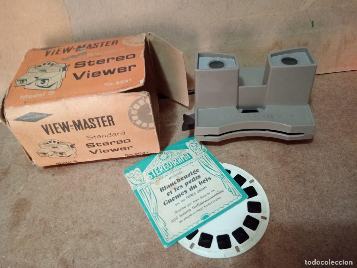 Juguetes antiguos: Antiguo visor VIEW-MASTER - Foto 5