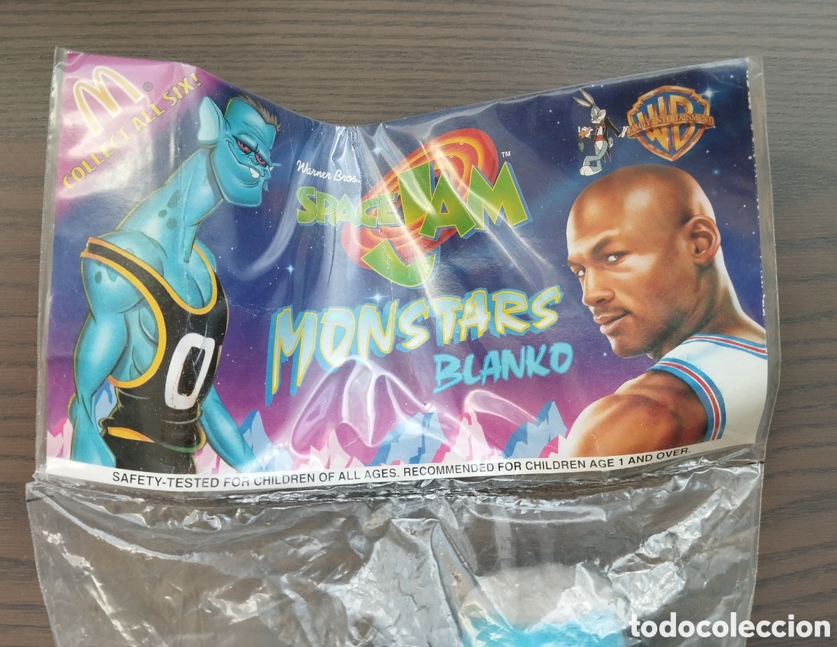 Juguetes antiguos: Peluche Blanko de Space Jam - Foto 2