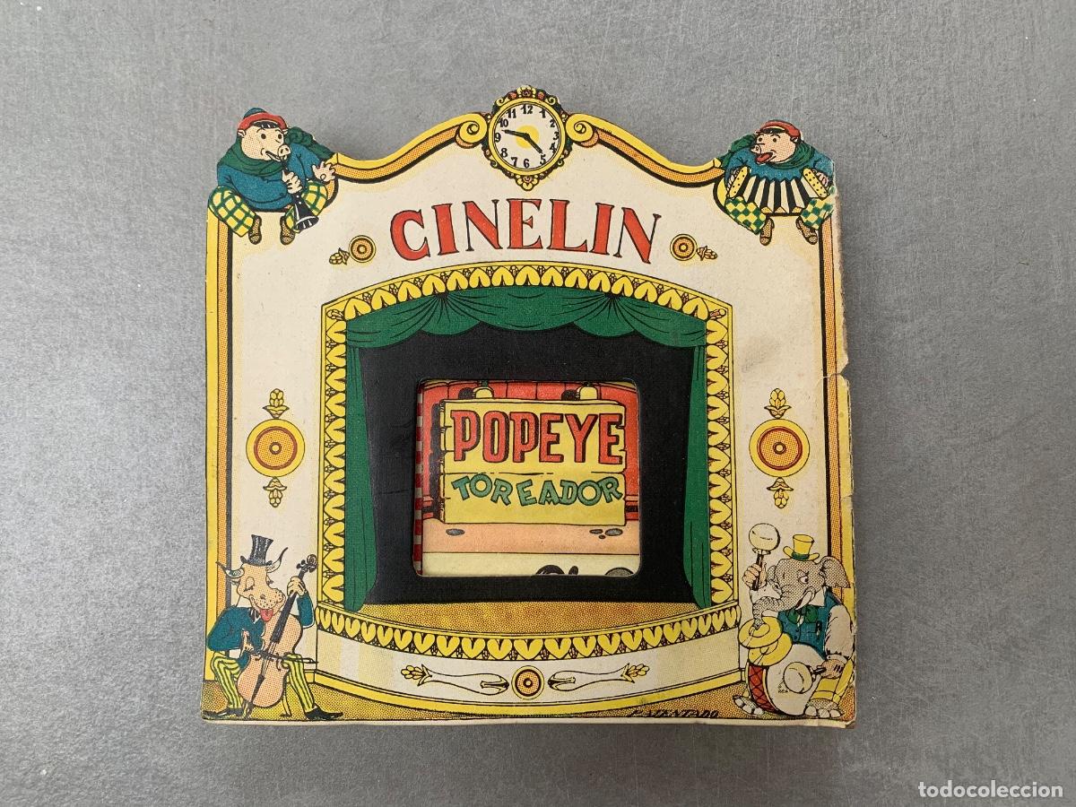 Juguetes antiguos: CINELIN + 2 PEL&Iacute;CULAS - Foto 1