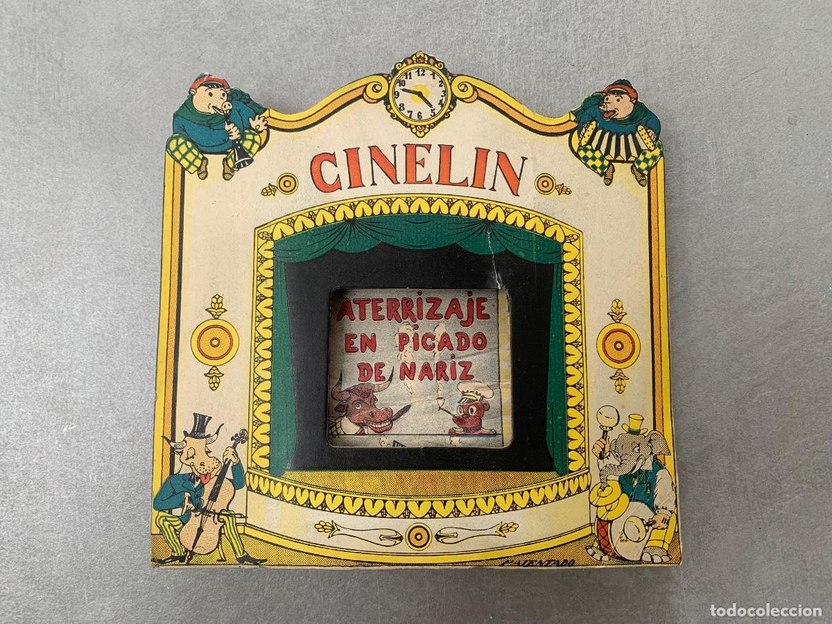 Juguetes antiguos: CINELIN + 2 PEL&Iacute;CULAS - Foto 1