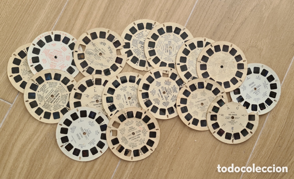 Juguetes antiguos: Pack View Master con diapositivas. - Foto 2