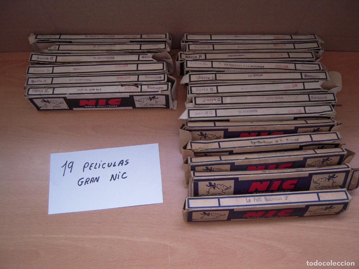 Juguetes Antiguos: Lotazo de 19 peliculas para el GRAN CINE NIC de los a&ntilde;os 30. Titulos Varios