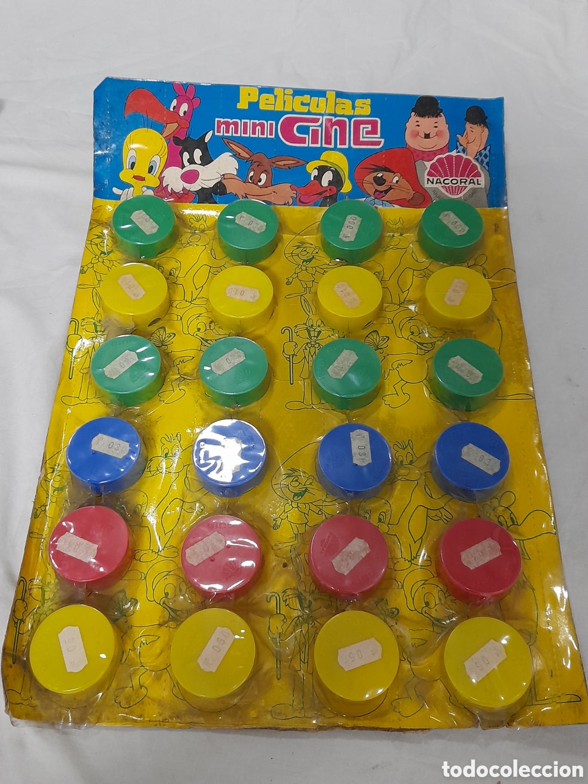 Juguetes Antiguos: ANTIGUO EXPOSITOR DE PELICULAS MINI CINE, DE NACORAL. SIN USAR