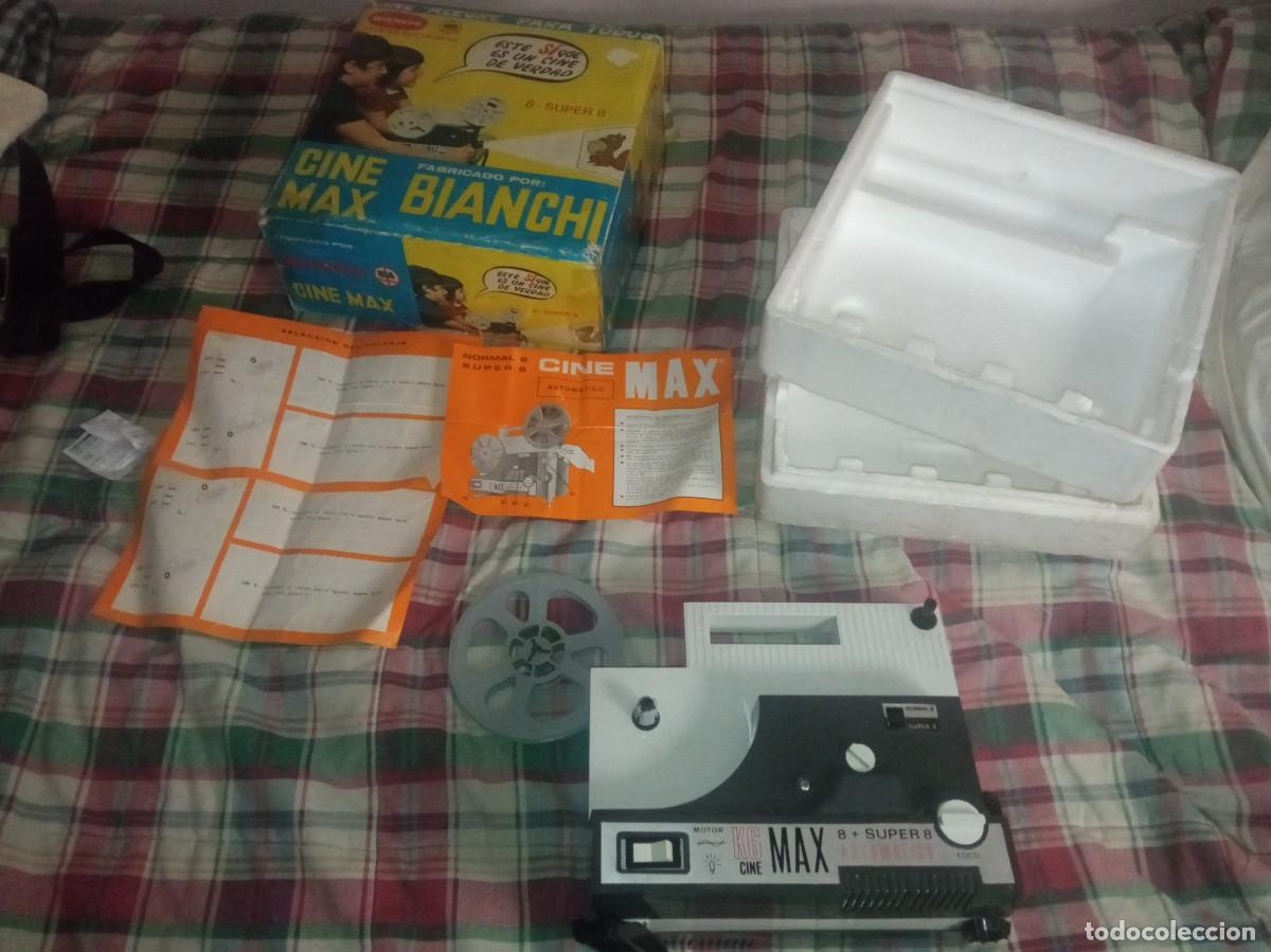 Juguetes antiguos: Proyector BIANCHI S&Uacute;PER 8 - Foto 2