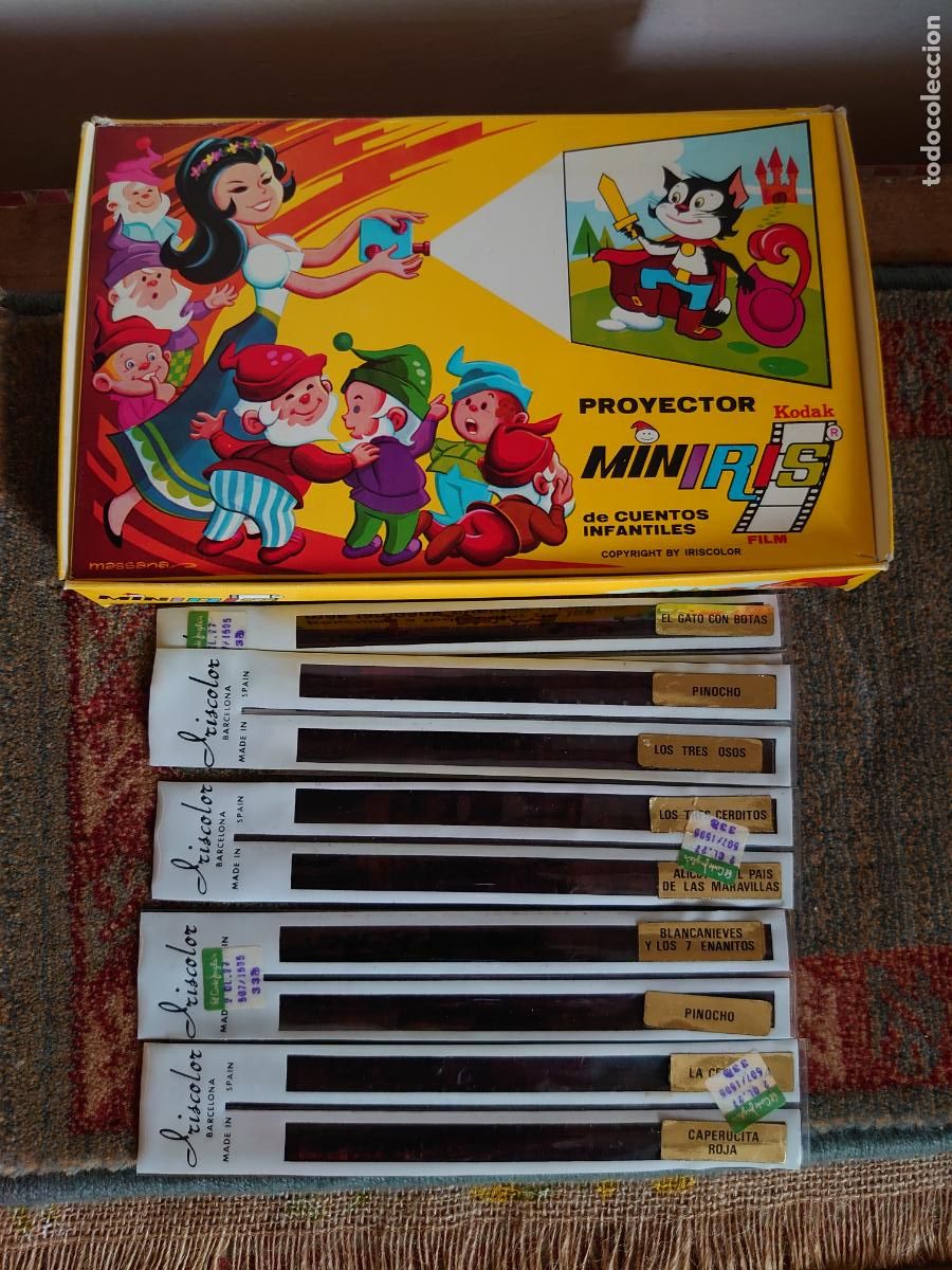 Juguetes Antiguos: PROYECTOR MINIRIS KODAK A&Ntilde;OS 60