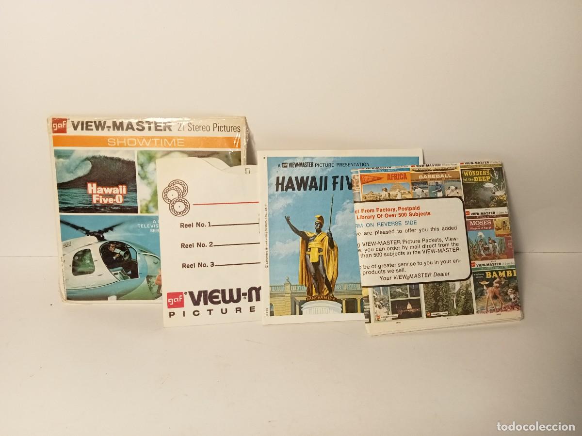 Juguetes antiguos: VIEW MASTER GAF con 3 SOBRES - VISOR VIEW MASTER - Foto 4