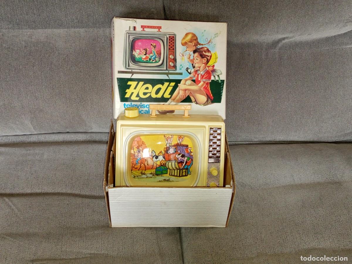 Juguetes antiguos: TELEVISOR MUSICAL HEDI - Foto 1