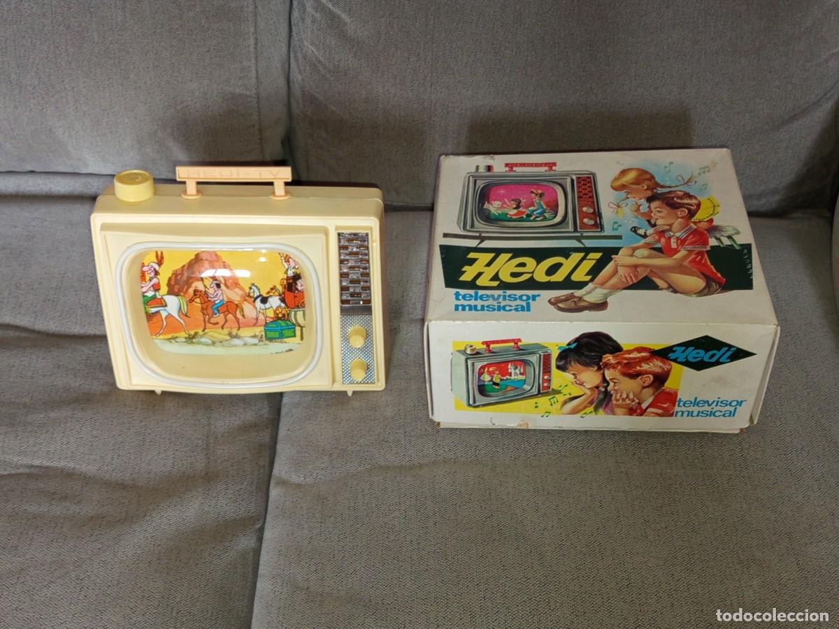 Juguetes antiguos: TELEVISOR MUSICAL HEDI - Foto 2