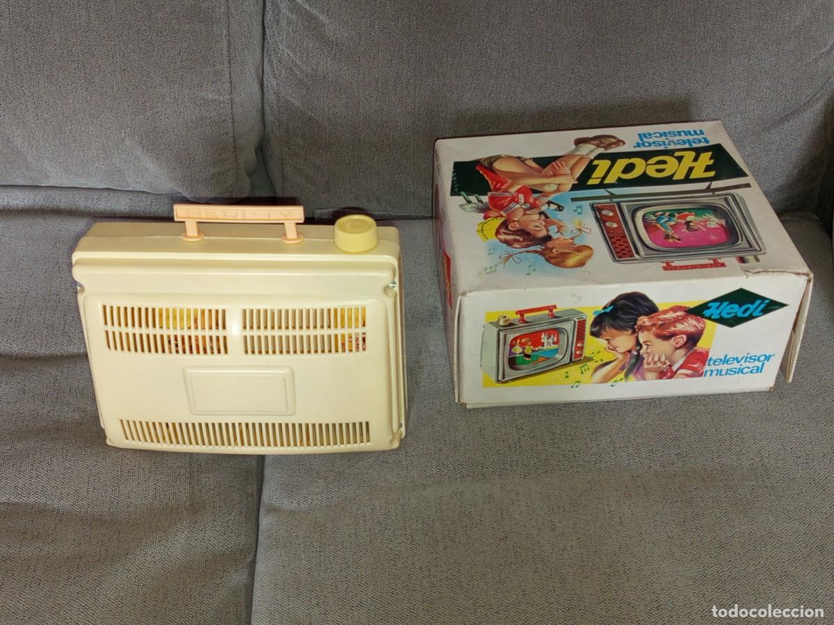 Juguetes antiguos: TELEVISOR MUSICAL HEDI - Foto 3