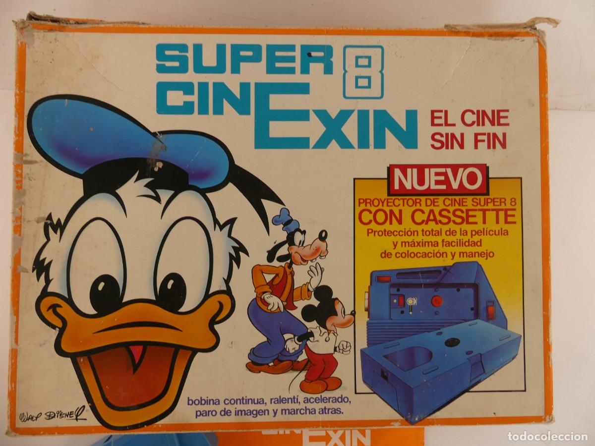 Jouets Anciens: PROYECTOR SUPER CINE EXIN 8 CON CAJA ORIGINAL