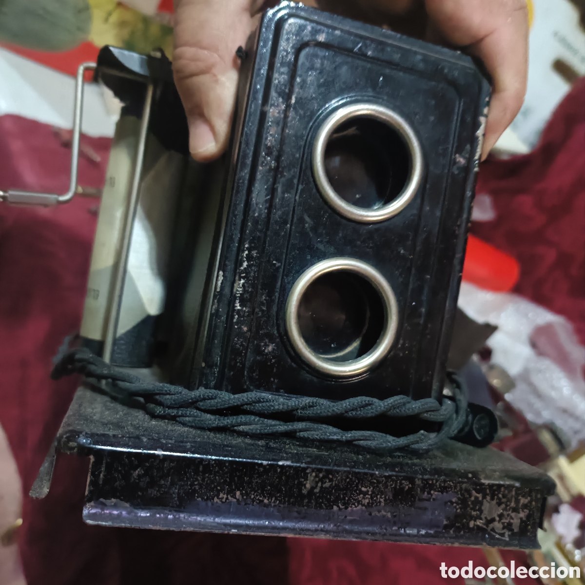 Juguetes antiguos: Antiguo proyector de la marca Nic - Foto 5
