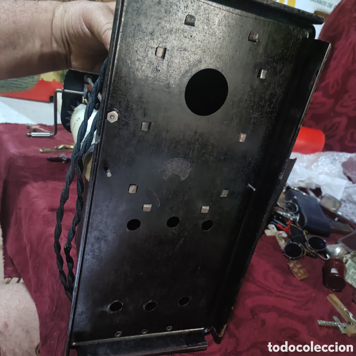 Juguetes antiguos: Antiguo proyector de la marca Nic - Foto 6
