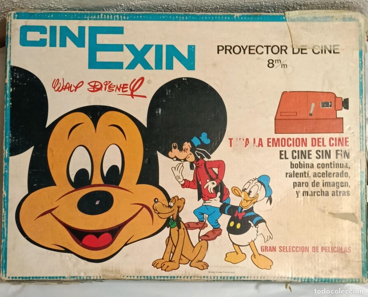 Juguetes Antiguos: CINEXIN PROYECTOR CON TRES PEL&Iacute;CULAS