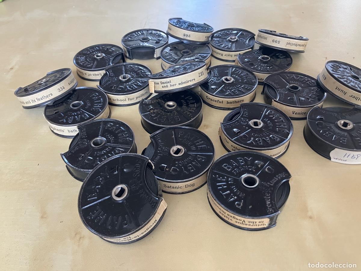 Juguetes Antiguos: LOTE DE 21 PELICULA PATHE BABY DE 9 1/2 MM