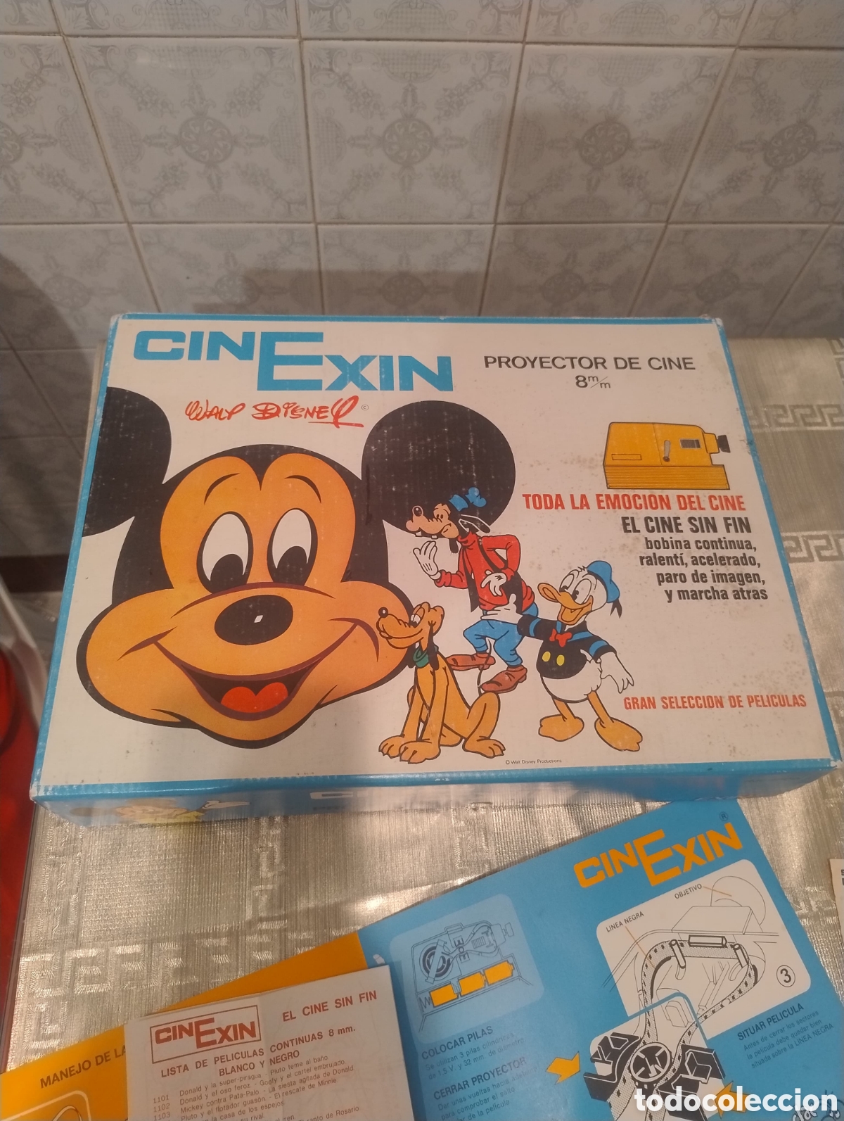 Juguetes Antiguos: Impecable Lote Cine Exin