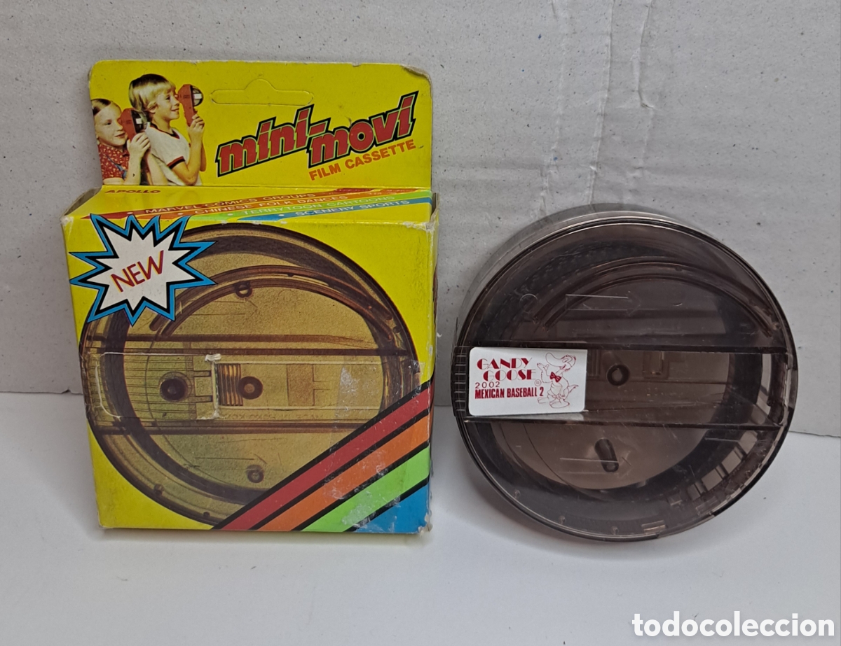 Juguetes antiguos: MINI MOVI FILM CASSETTE. GANDY GOOSE. NUEVO. PEL&Iacute;CULA. TERRYTOONS. REF 2002. MEXICAN BASEBALL 2.