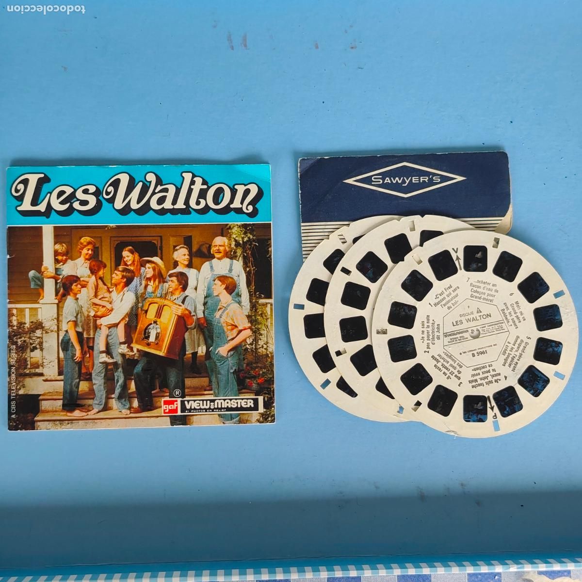 Old Toys: LES WALTON TRES DISCOS PEL&Iacute;CULAS Y LIBRO VIEW MASTER