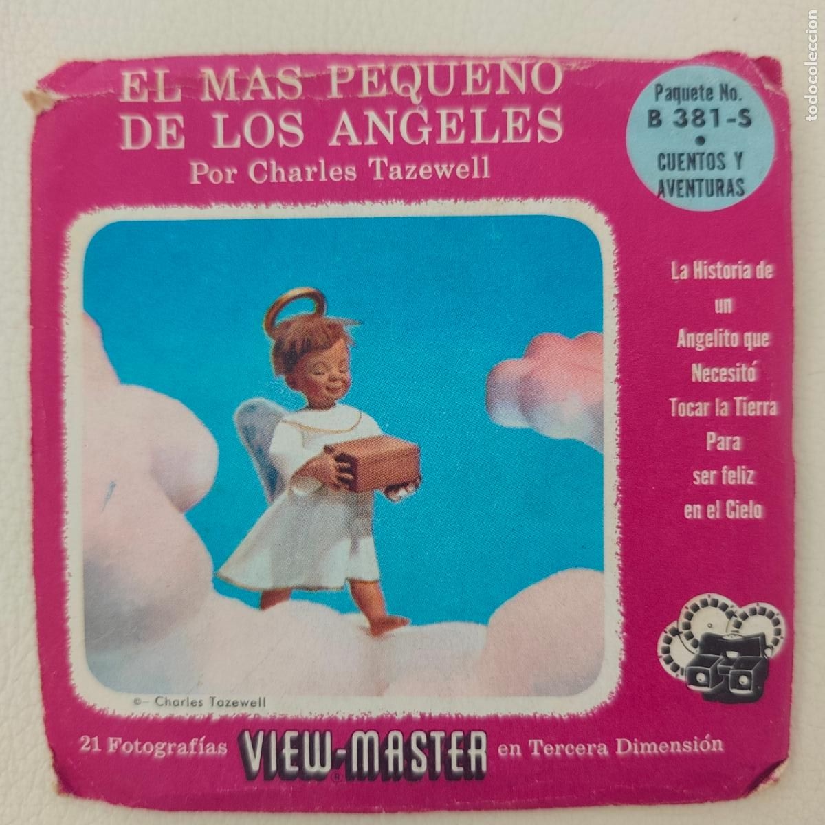 Old Toys: El m&aacute;s peque&ntilde;o de los &Aacute;ngeles View-Master Charles Tazewell's The Littlest Angel - Paquete de 3 reel