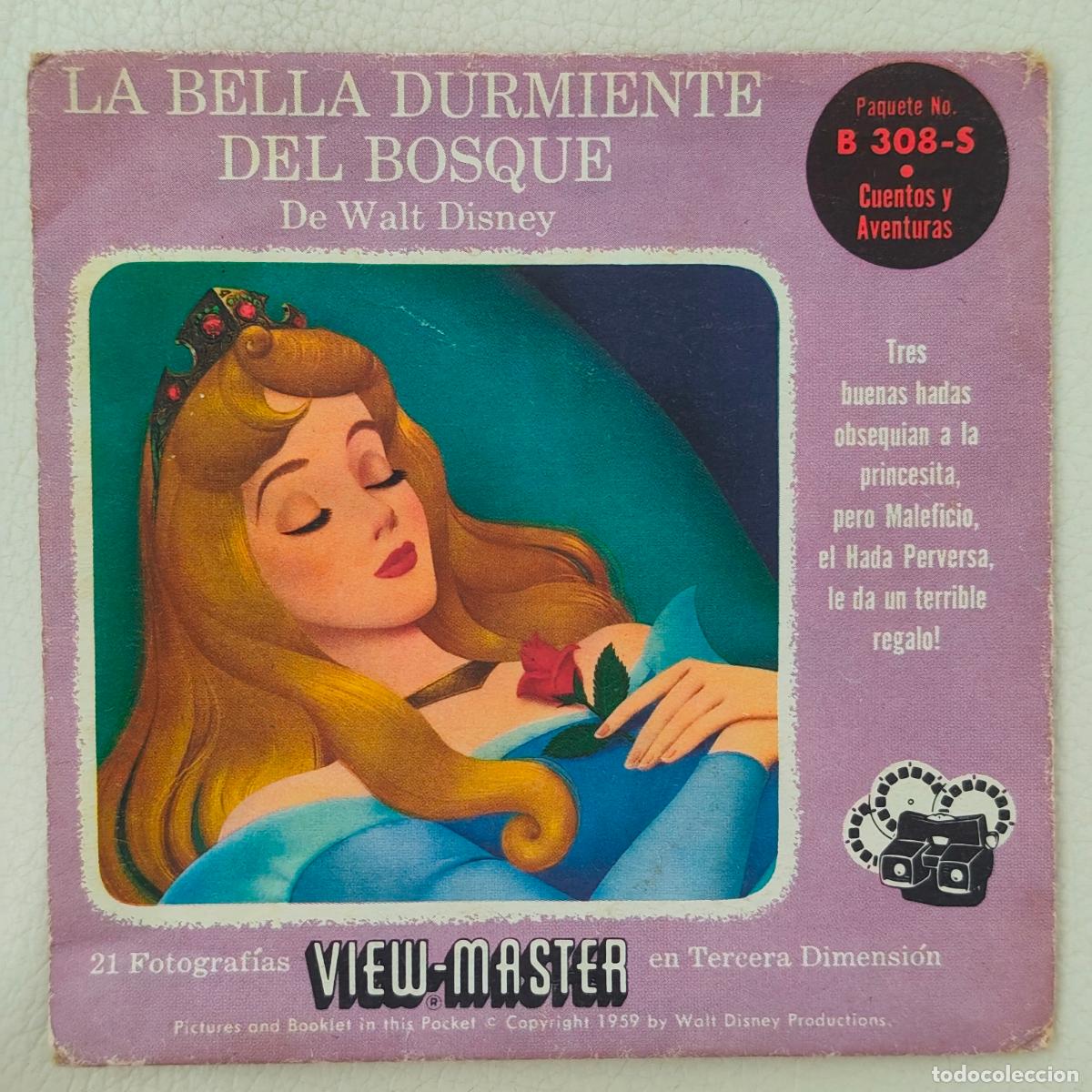 Old Toys: 3D View Master Sleeping Beauty Disney la bella durmiente del bosque 3 reel discos