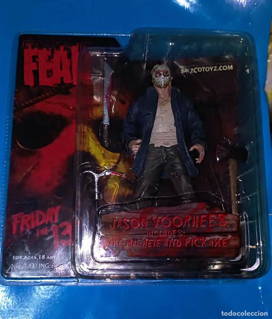 Jouets Anciens: Figura Jason Voorhees, Friday the 13th-Viernes 13 - Mezco Toys - 2008, nueva, en blister